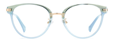 Premium Women Polaroid Eyeglasses: PLD D427/G - Azure Gold - SpecSMART Eye Clinic (Front View)